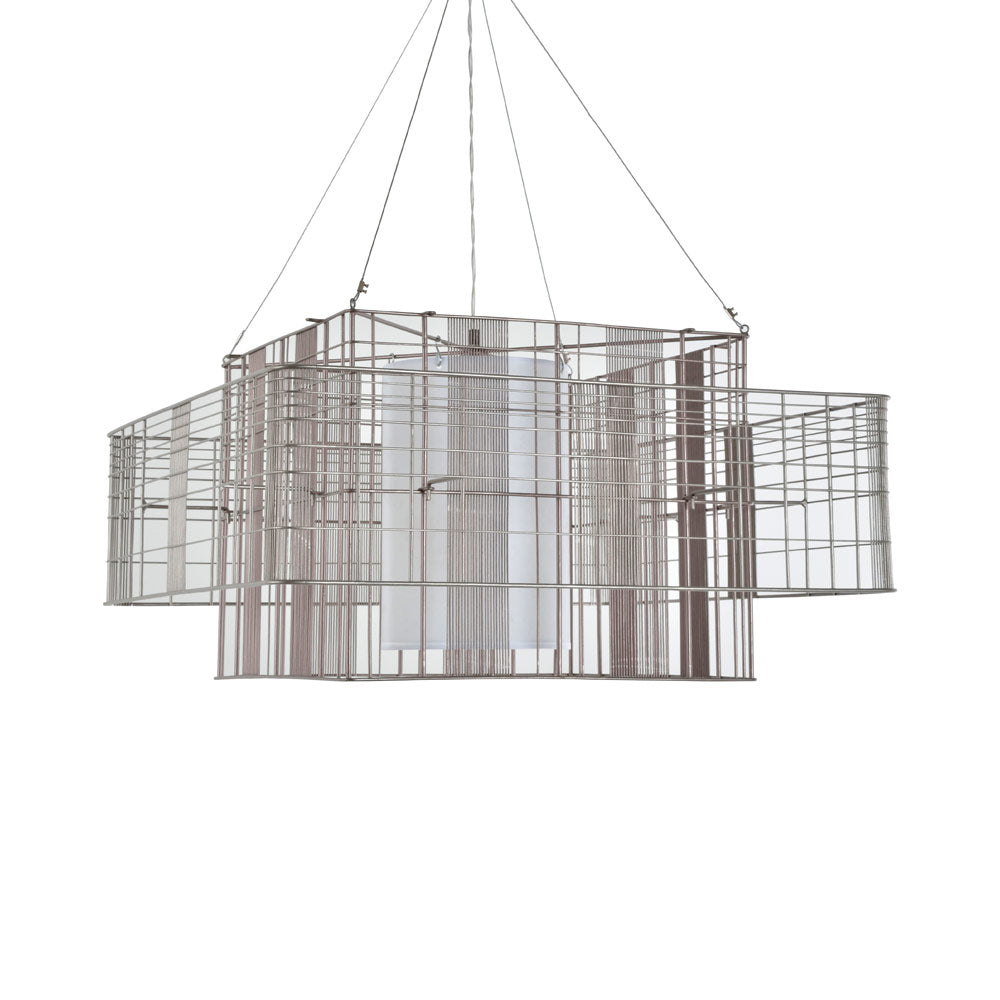 Mesh Cubic Large Pendant Light by Forestier