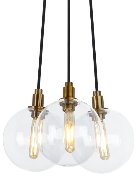 Tech Lighting Gambit Chandelier 3 light LED