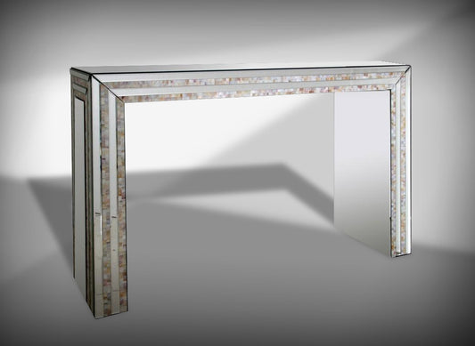 VIG Furniture Modrest Mirabelle Mirrored Console Table