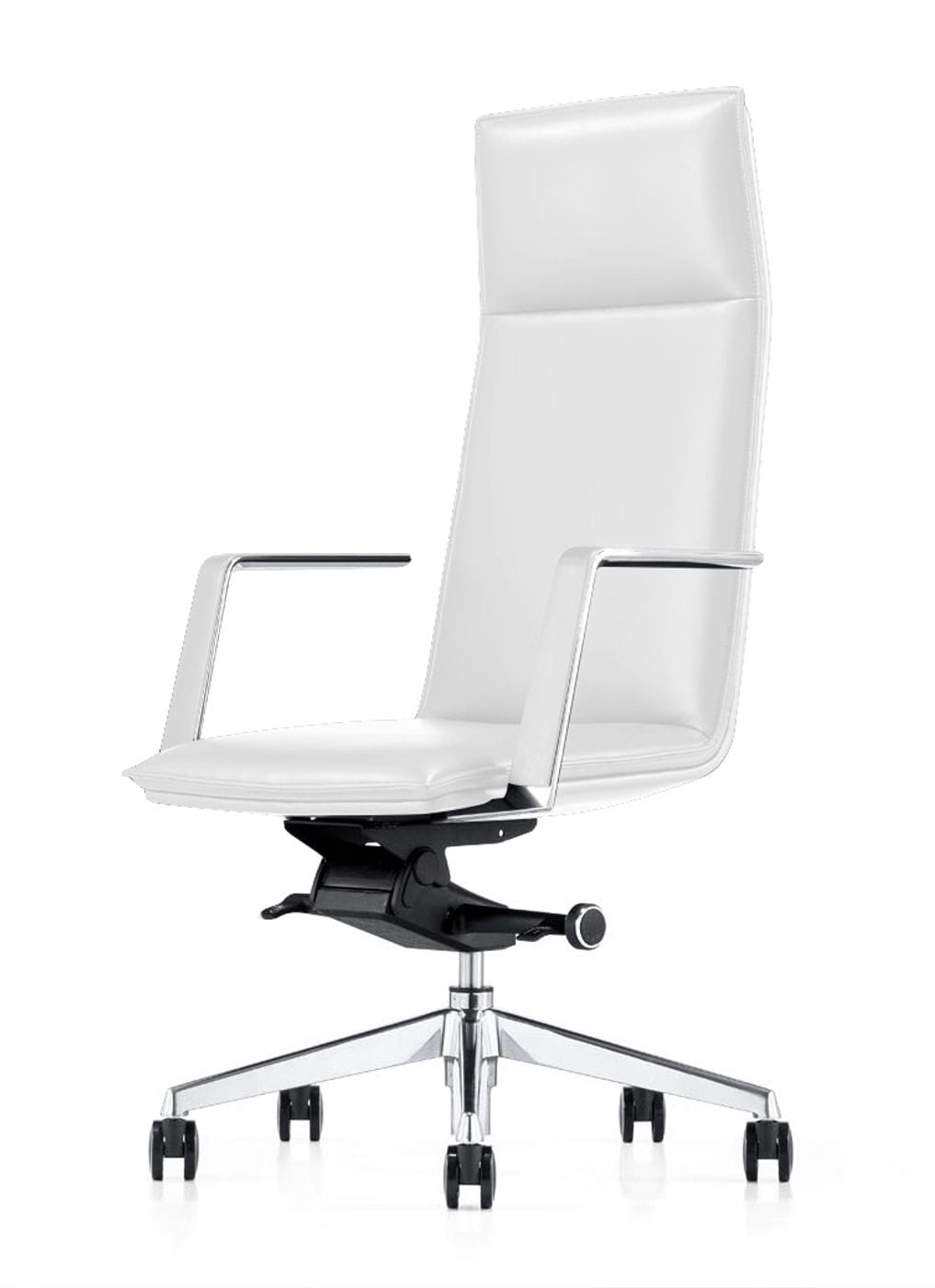 VIG Furniture Modrest Gorsky White High Back Executive Office Chair