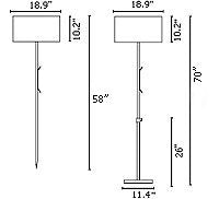 Harry Outdoor Floor Lamp by Carpyen