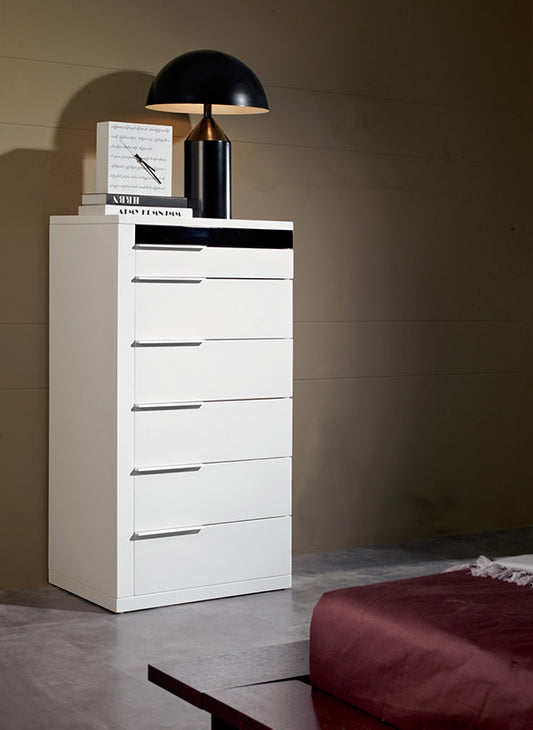 VIG Furniture Modrest Impera White Lacquer Bedroom Chest