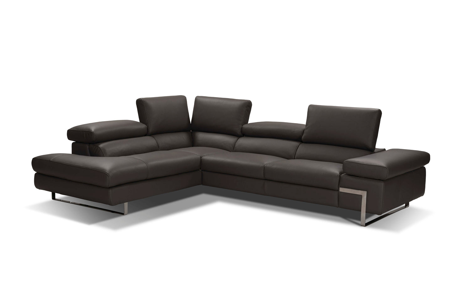 Atelier Italiana I716 Gray Sectional Sofa Left Facing Chaise by Incanto