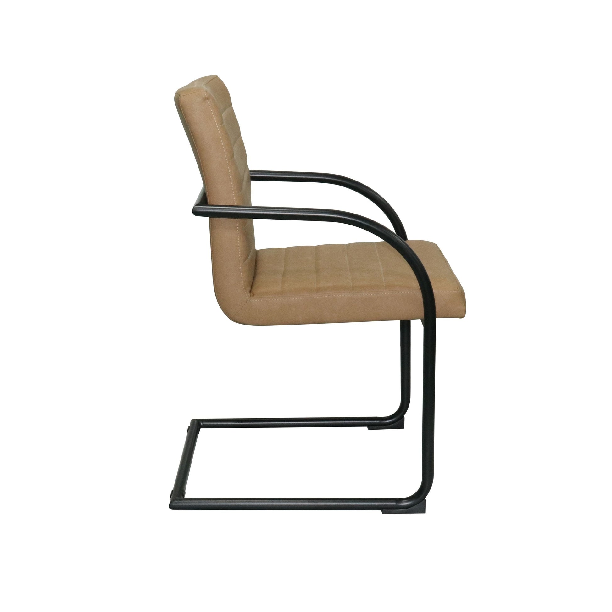VIG Furniture Modrest Ivey Tan Dining Chair Set of 2