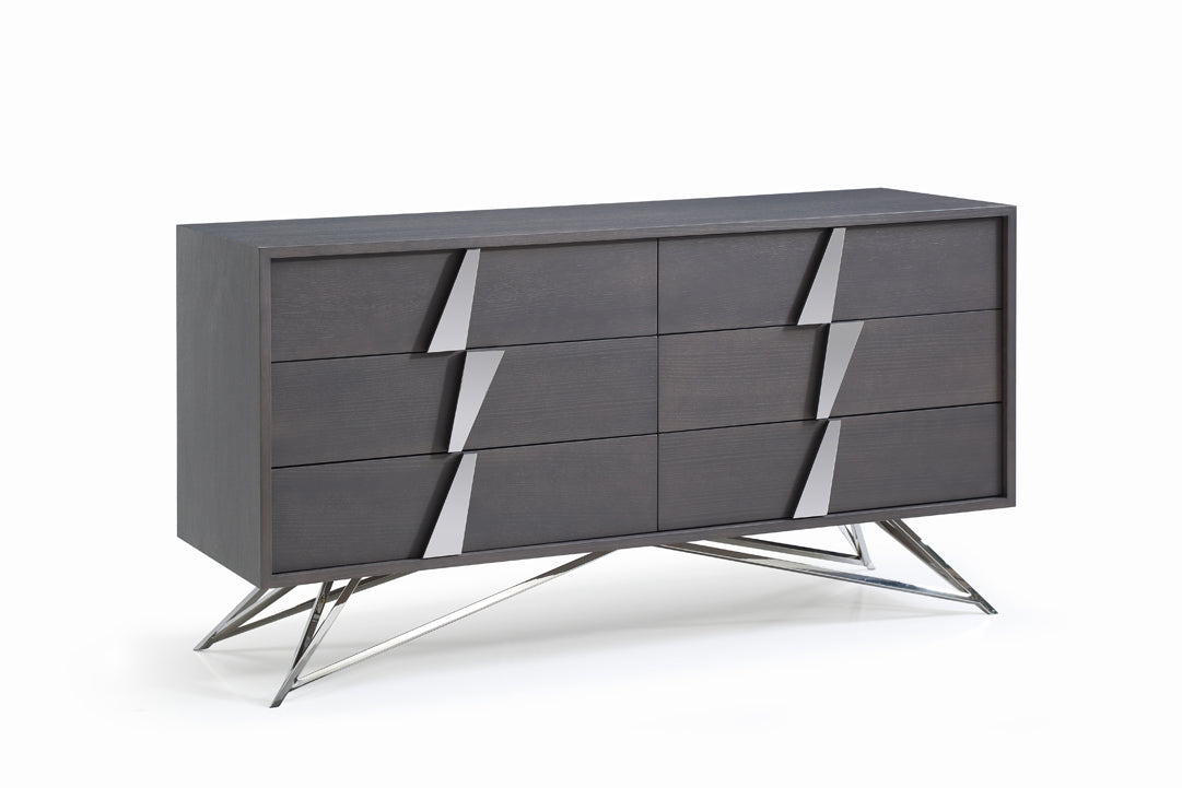 VIG Furniture Modrest Nicola Grey Oak Dresser