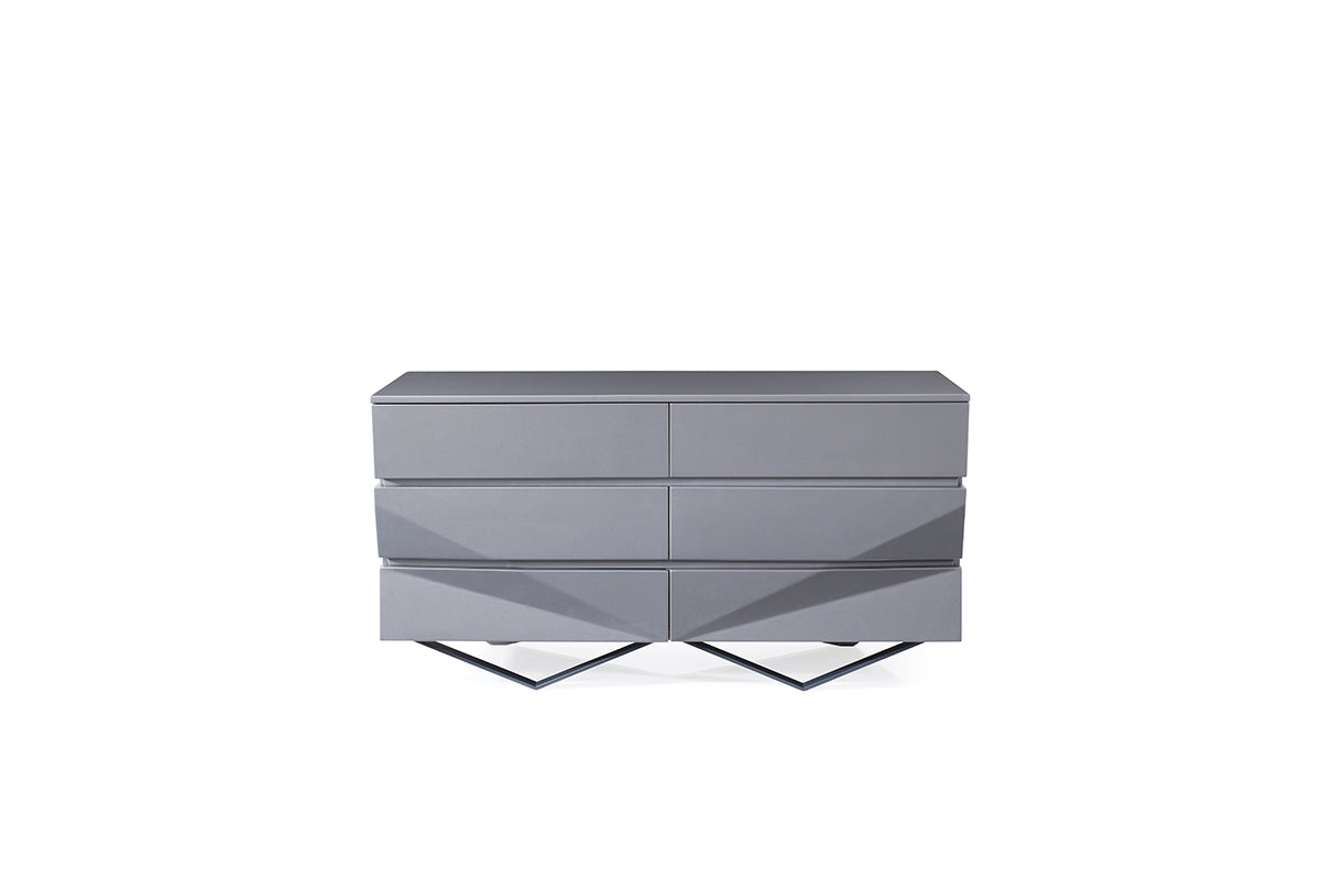 VIG Furniture Modrest Duke Grey Dresser