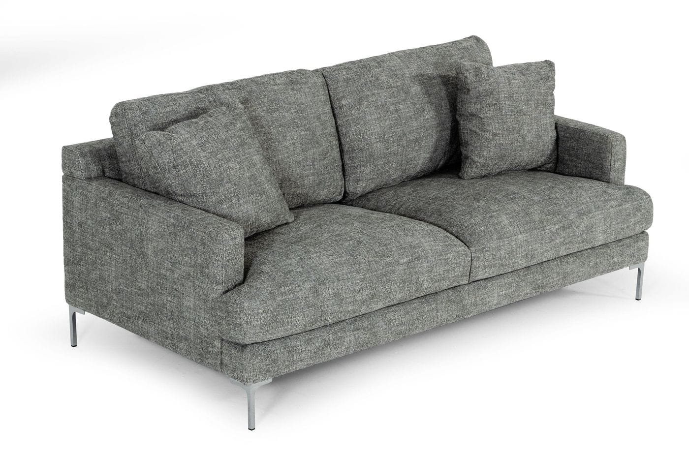 VIG Furniture Divani Casa Janina Dark Grey Fabric Sofa