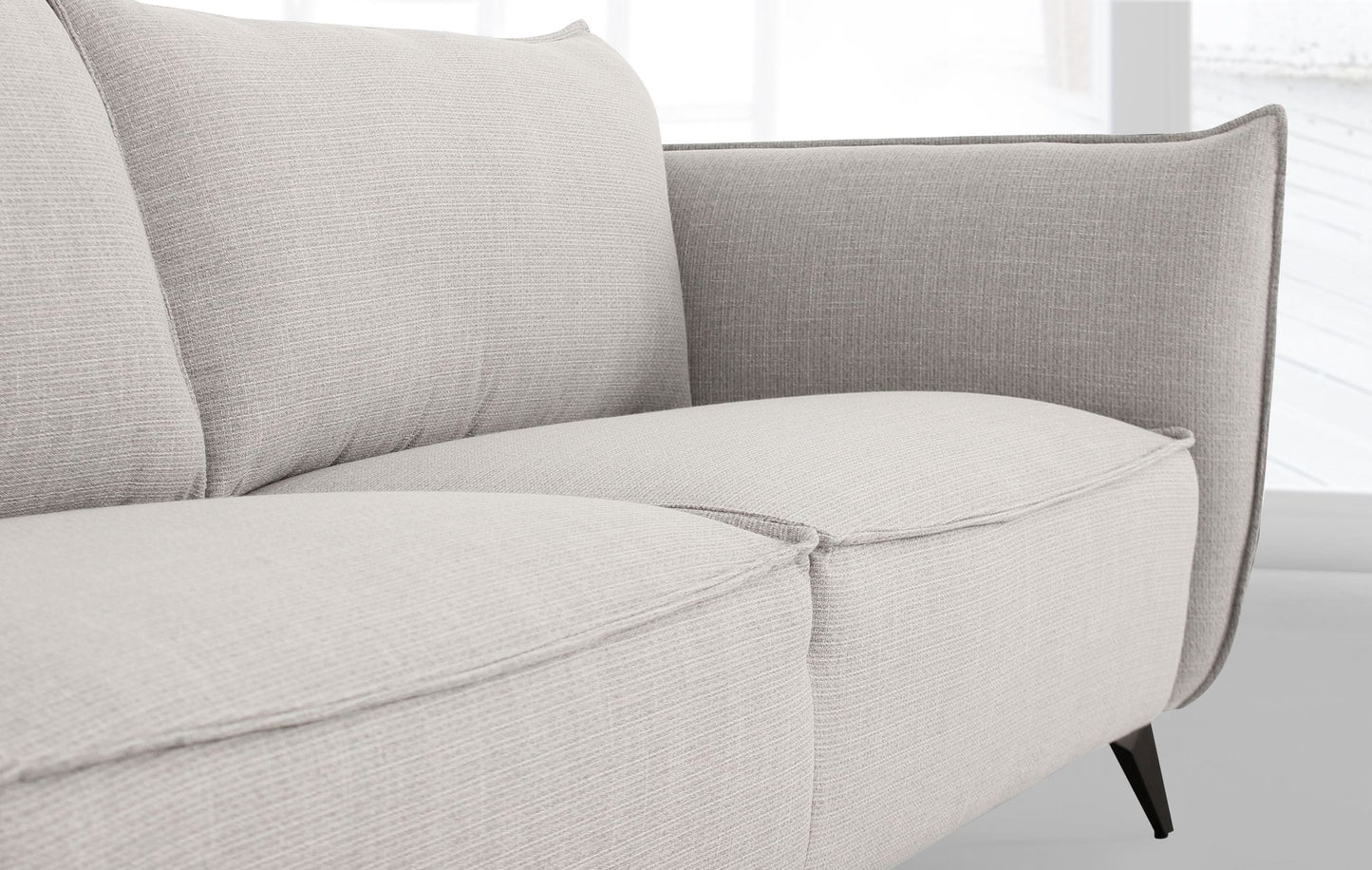 VIG Furniture Divani Casa Jihae Grey Fabric Sofa