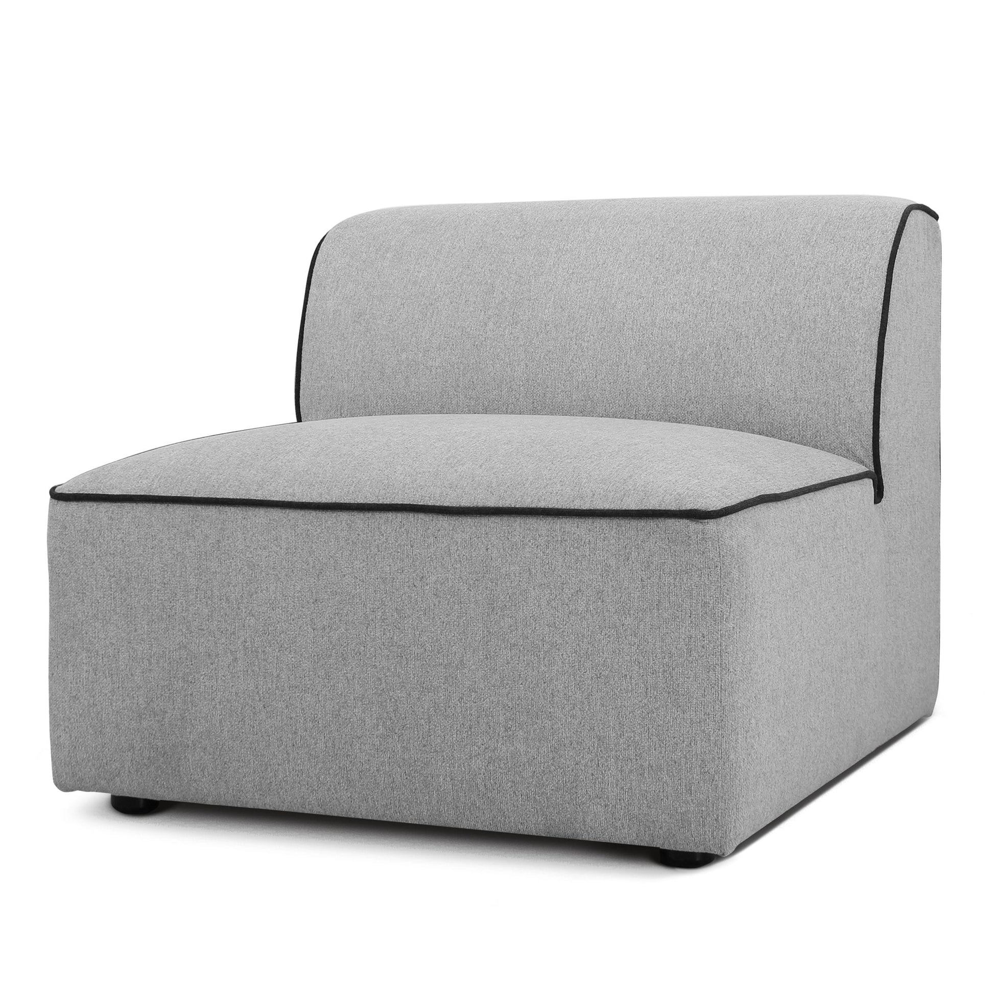 VIG Furniture Divani Casa Polo Green Blue Grey Fabric Modular Sectional Sofa