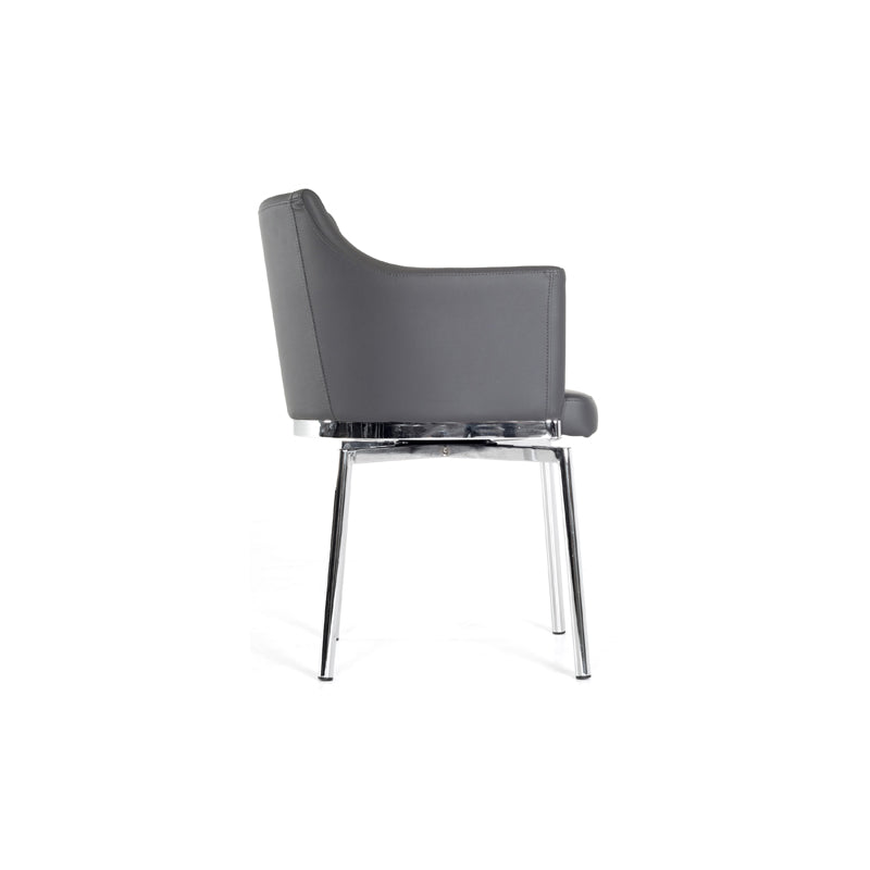 VIG Furniture Modrest Kaweah Grey Dining Chair