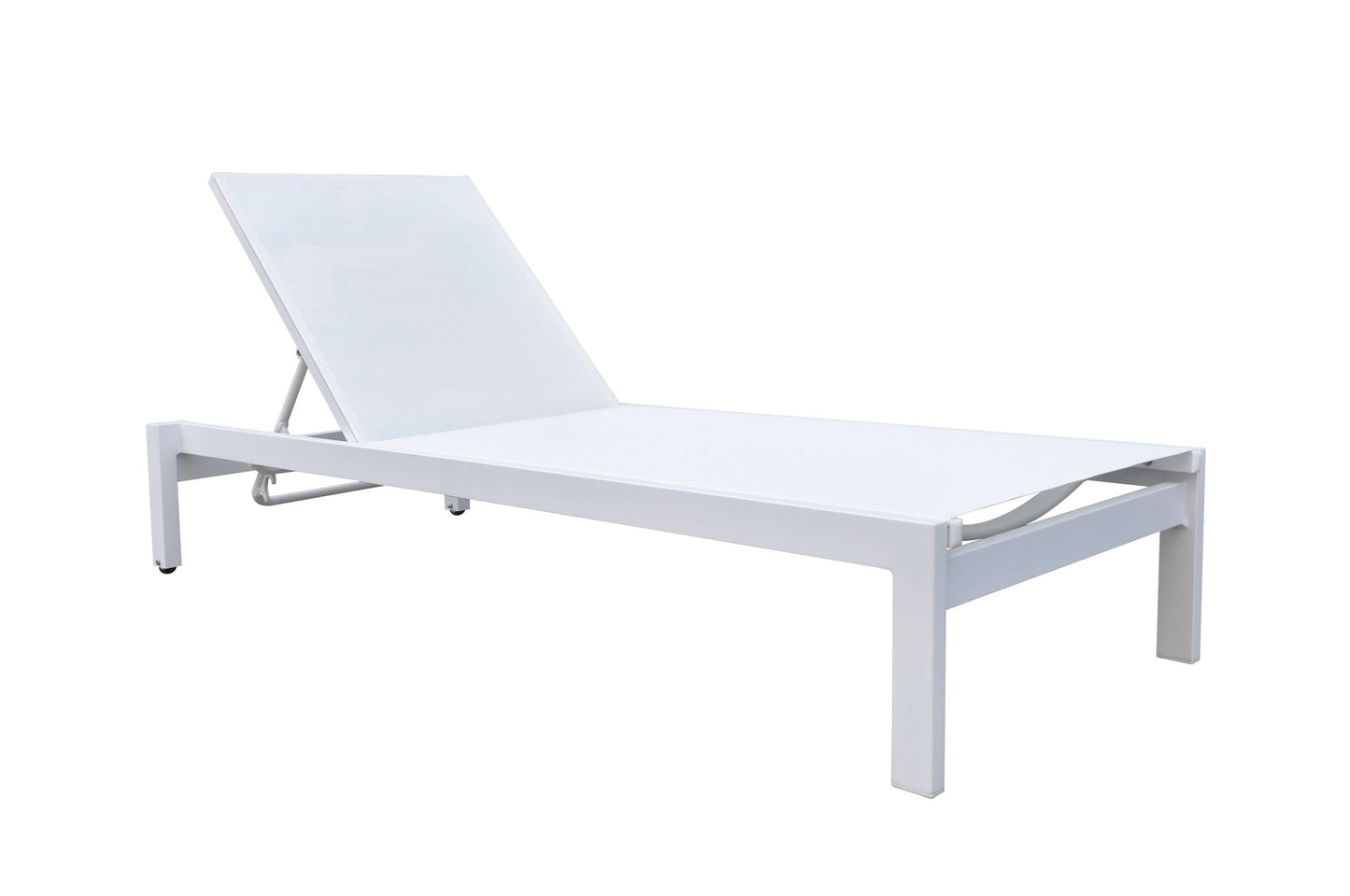 VIG Furniture Renava Kayak White Outdoor Chaise Lounge