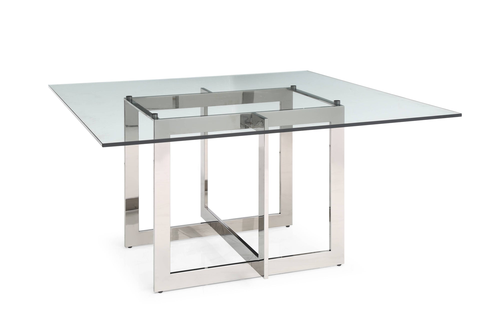 VIG Furniture Modrest Keaton Square Glass Dining Table