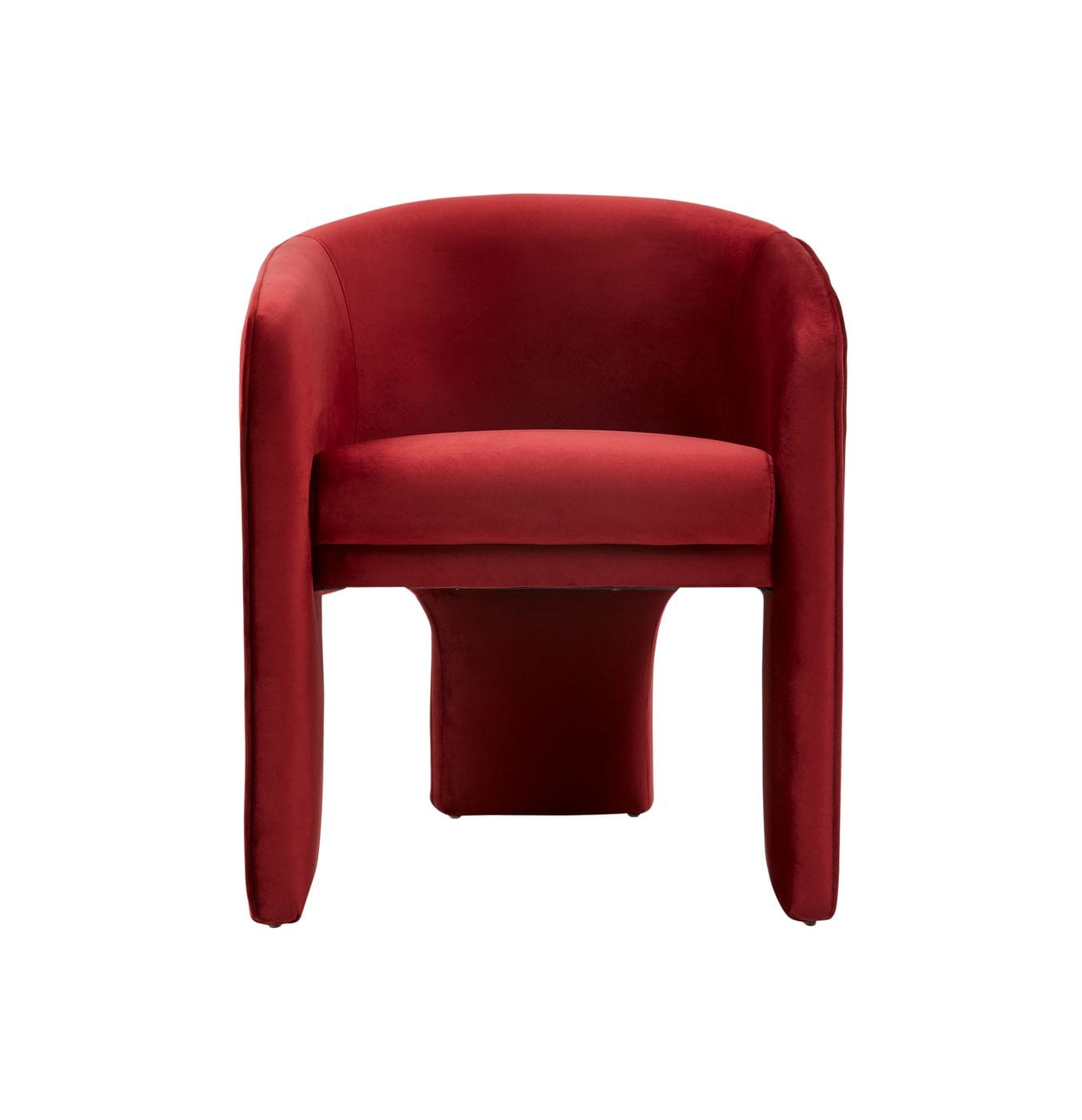 VIG Furniture Modrest Kyle Burnt Orange Accent Chair