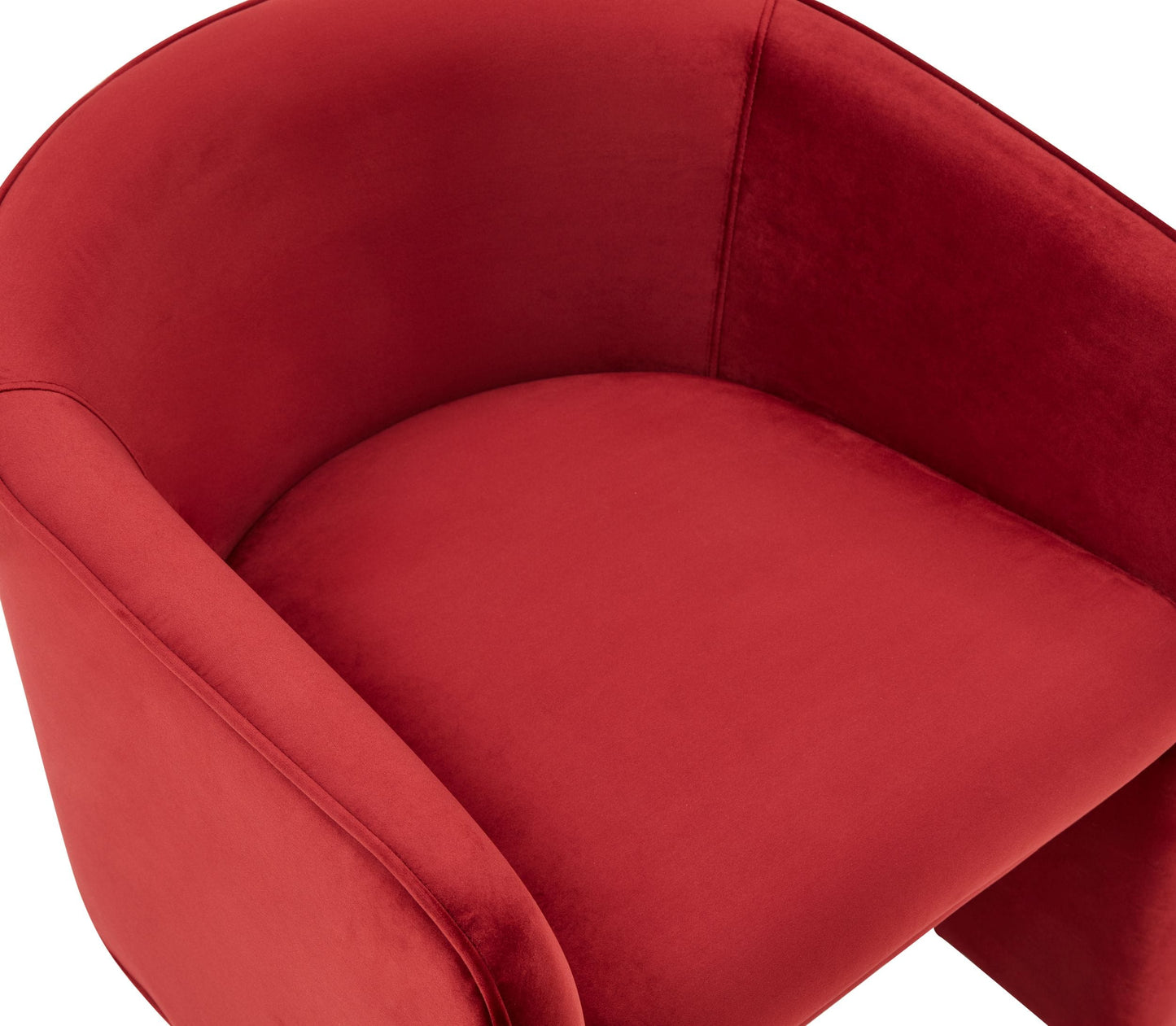 VIG Furniture Modrest Kyle Burnt Orange Accent Chair
