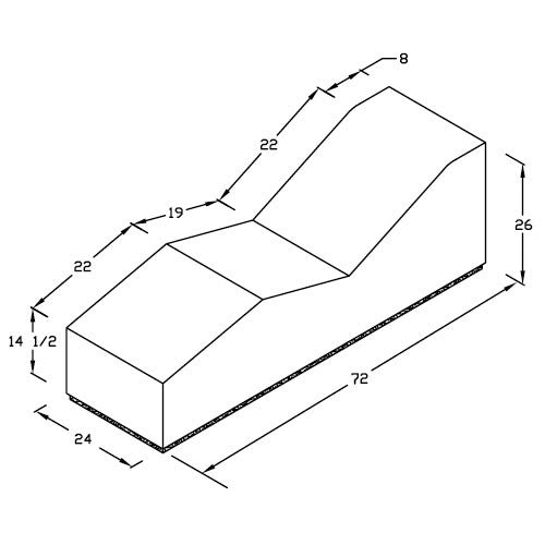 La-Fete Wave Chaise - LoftModern