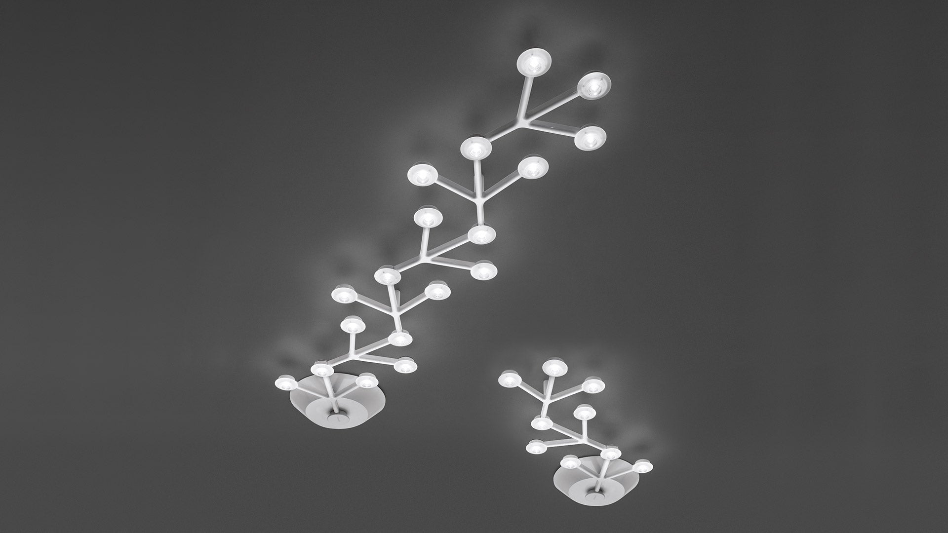 Lampadaire LED Plano 7000lm aluminium - Découvrez Luminaires d