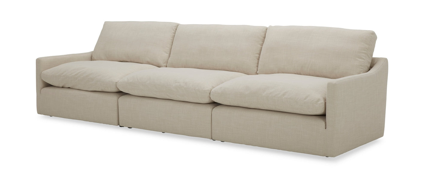 VIG Furniture Divani Casa Lennon Beige Fabric Sectional Sofa Set