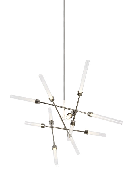 Tech Lighting Linger Abstract Chandelier 12 Light