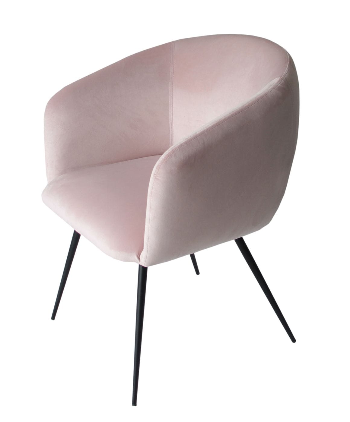 VIG Furniture Modrest Luzerne Pink Velvet Dining Chair