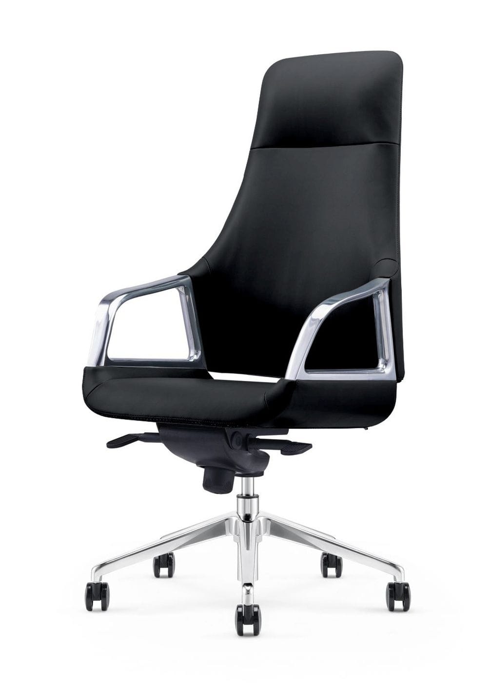 VIG Furniture Modrest Merlo Black High Back Executive Office Chair