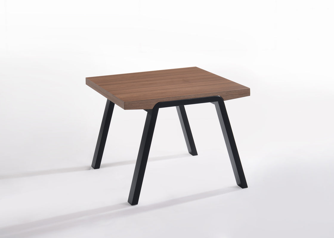 VIG Furniture Modrest Rhett Walnut Black End Table