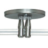 MonoRail 4" Round Dual Feed Power Canopy | Visual Comfort Modern | LoftModern