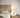 Modern white LED table lamp with floating paper shade for minimalist interiors