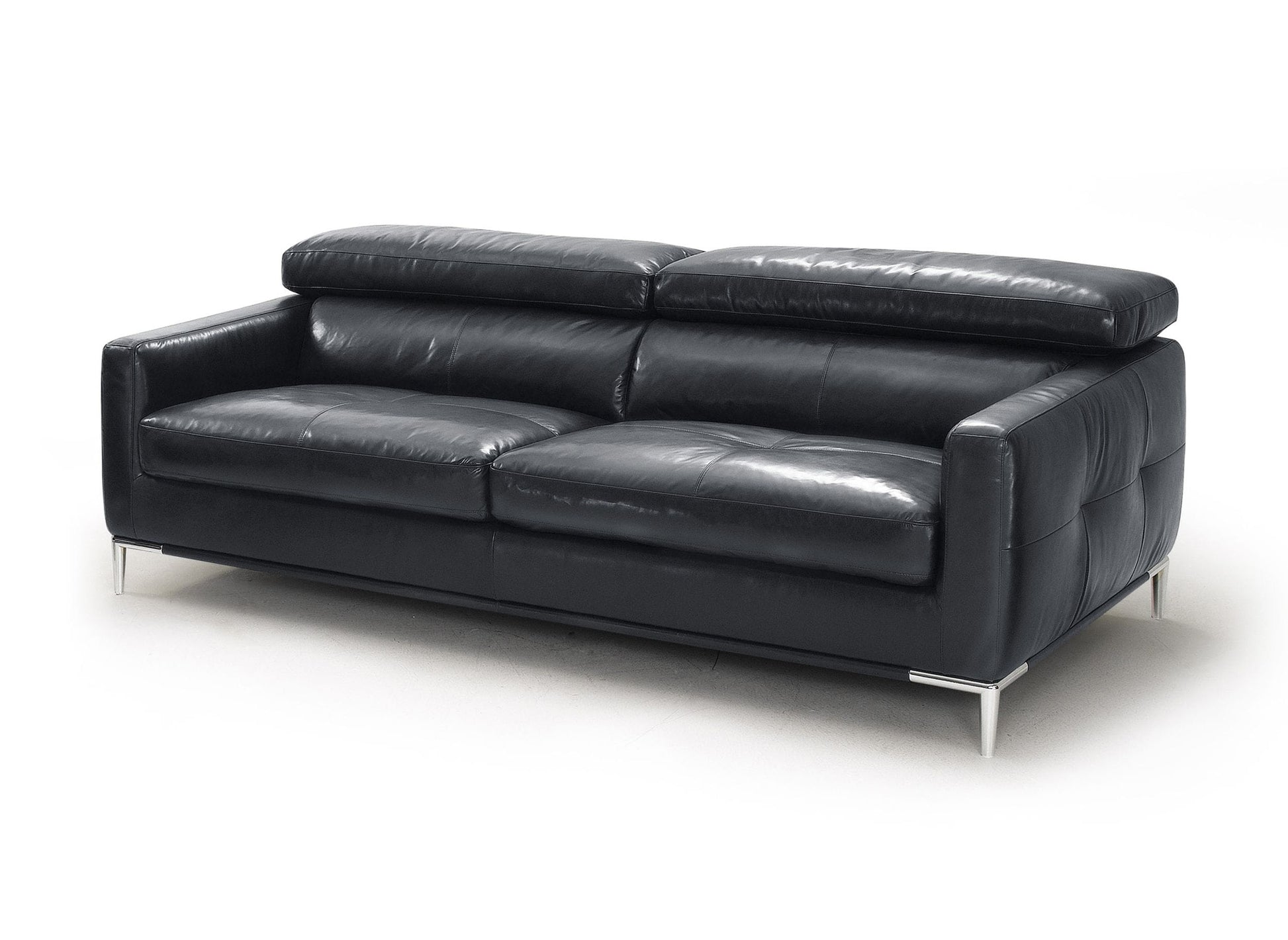 VIG Furniture Divani Casa Natalia Black Leather Sofa