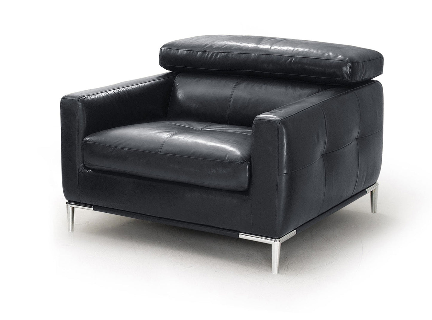 VIG Furniture Divani Casa Natalia Black Leather Chair