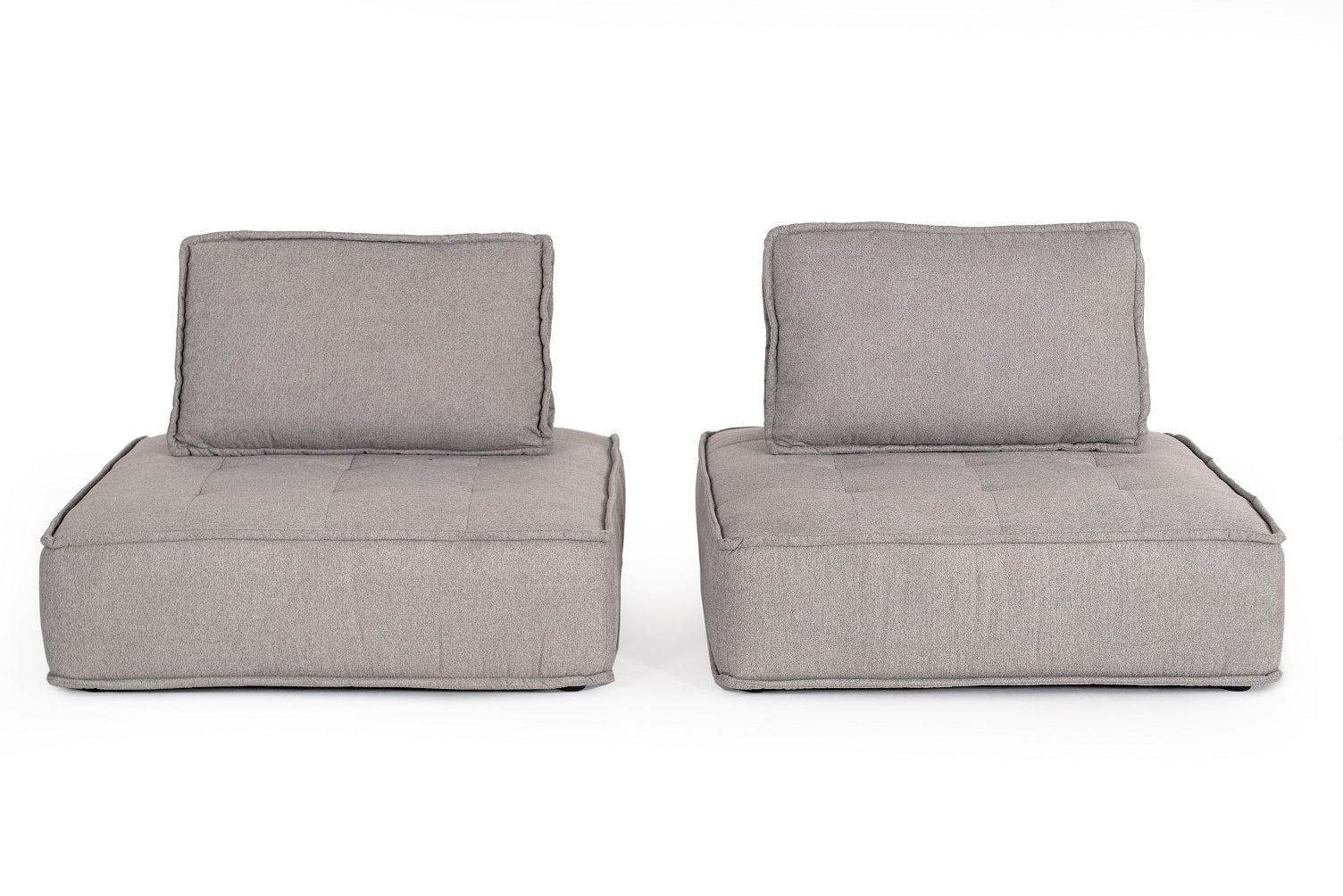 VIG Furniture Divani Casa Nolden Grey Fabric Modular Sectional Sofa