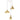 Swell 3 Light Chandelier by Pablo Designs