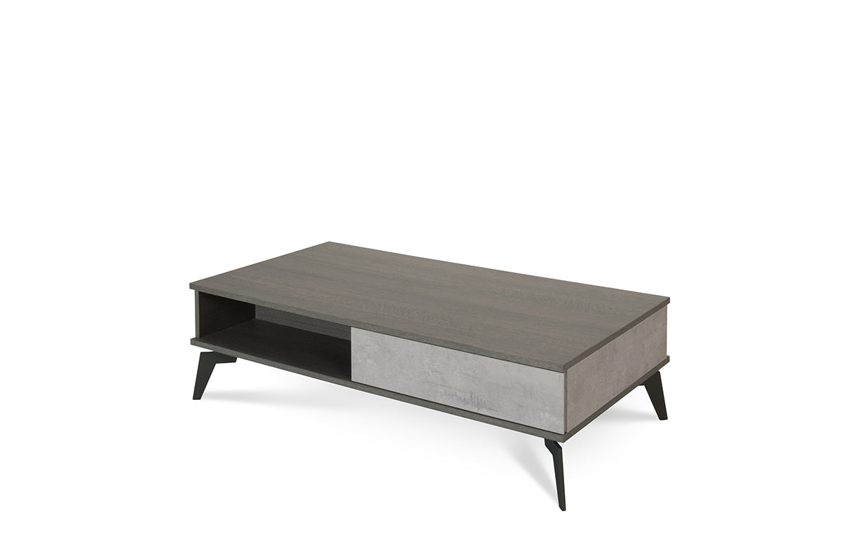 VIG Furniture Nova Domus Palermo Italian Faux Concrete Grey Coffee Table