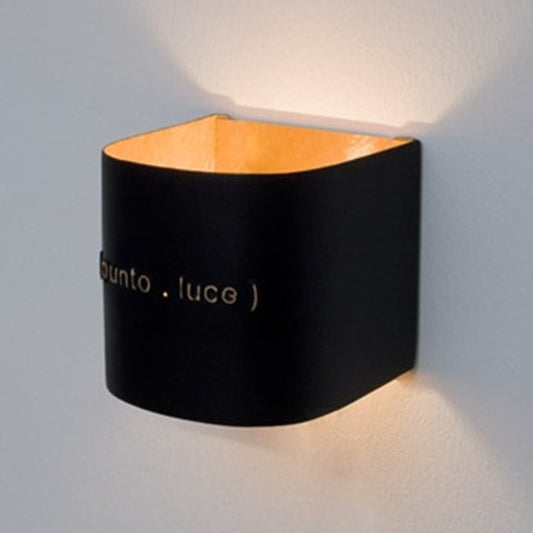 In-es.artdesign Punto Luce Wall Lamp Black | In-es.artdesign | LoftModern