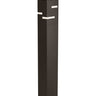 Revel 42-inch LED Outdoor Bollard Light for residential pathways and commercial landscape lighting in bronze finish
