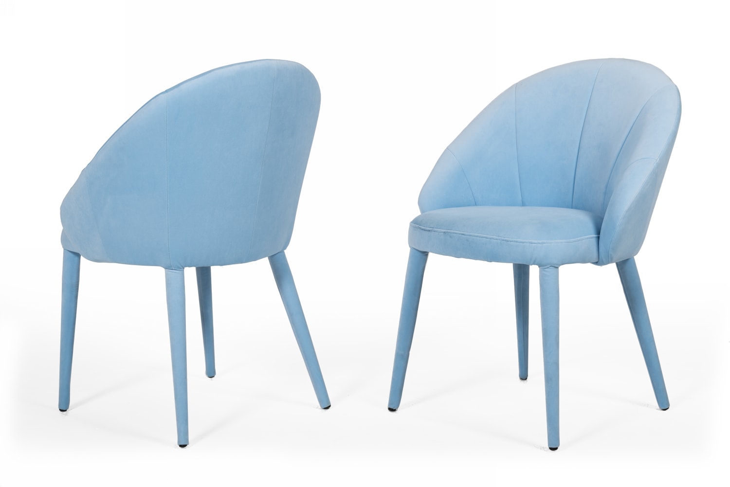VIG Furniture Modrest Sanders Blue Dining Chair