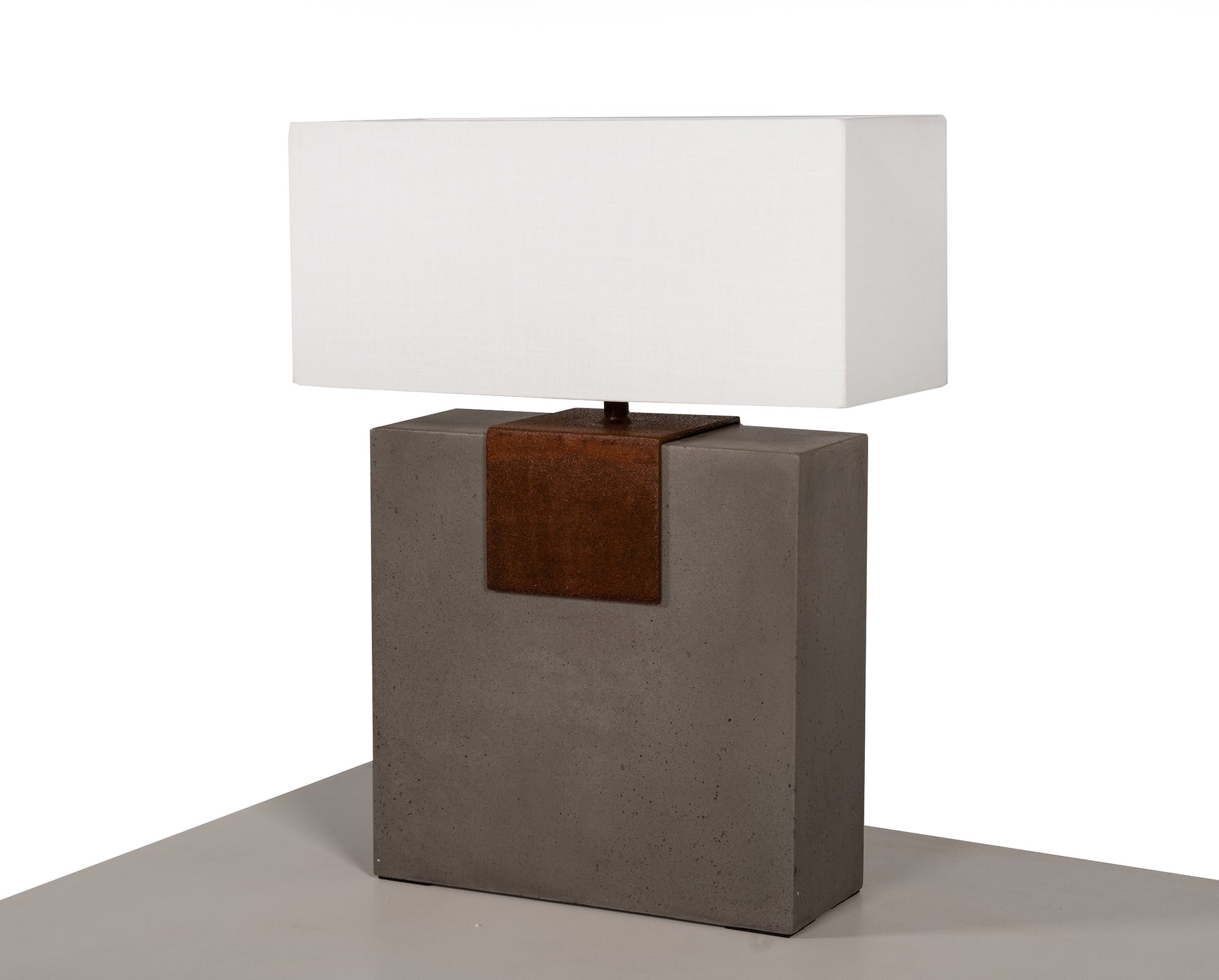 VIG Furniture Modrest Santos Concrete Table Lamp