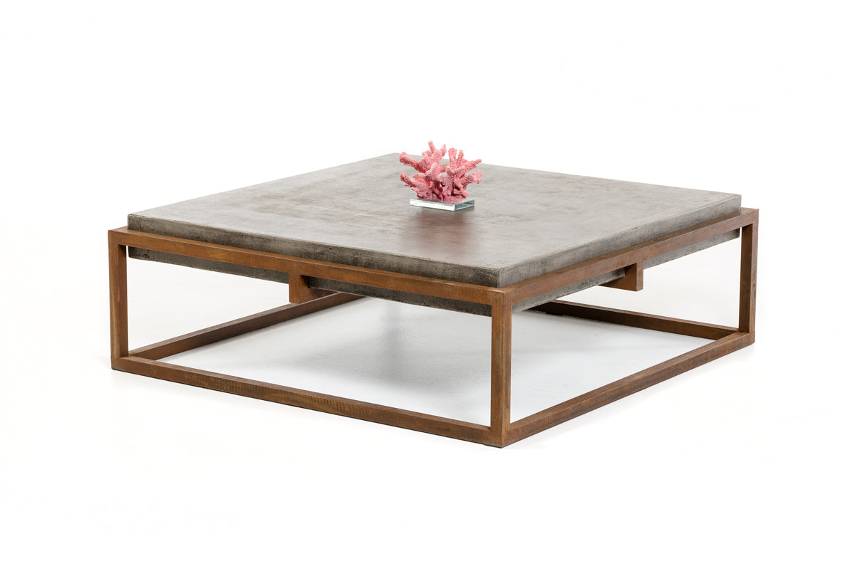 VIG Furniture Modrest Shepard Concrete Coffee Table