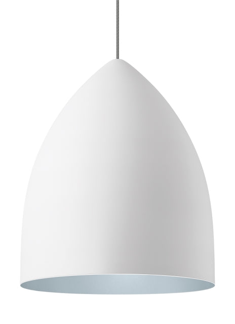 Tech Lighting Signal Grande Rubberized White/Blue Pendant