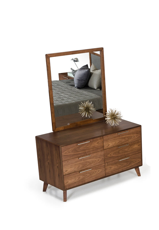 VIG Furniture Nova Domus Soria Walnut Mirror