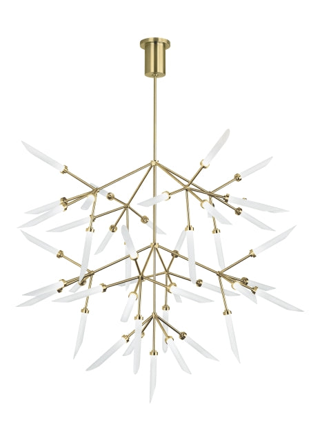 Spur Grande Chandelier | Visual Comfort Modern