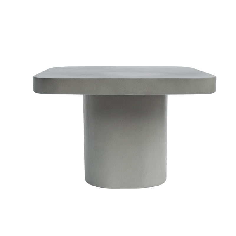 VIG Furniture Modrest Flores Grey Concrete End Table