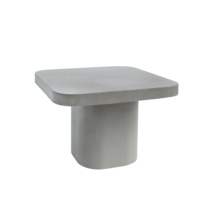 VIG Furniture Modrest Flores Grey Concrete End Table