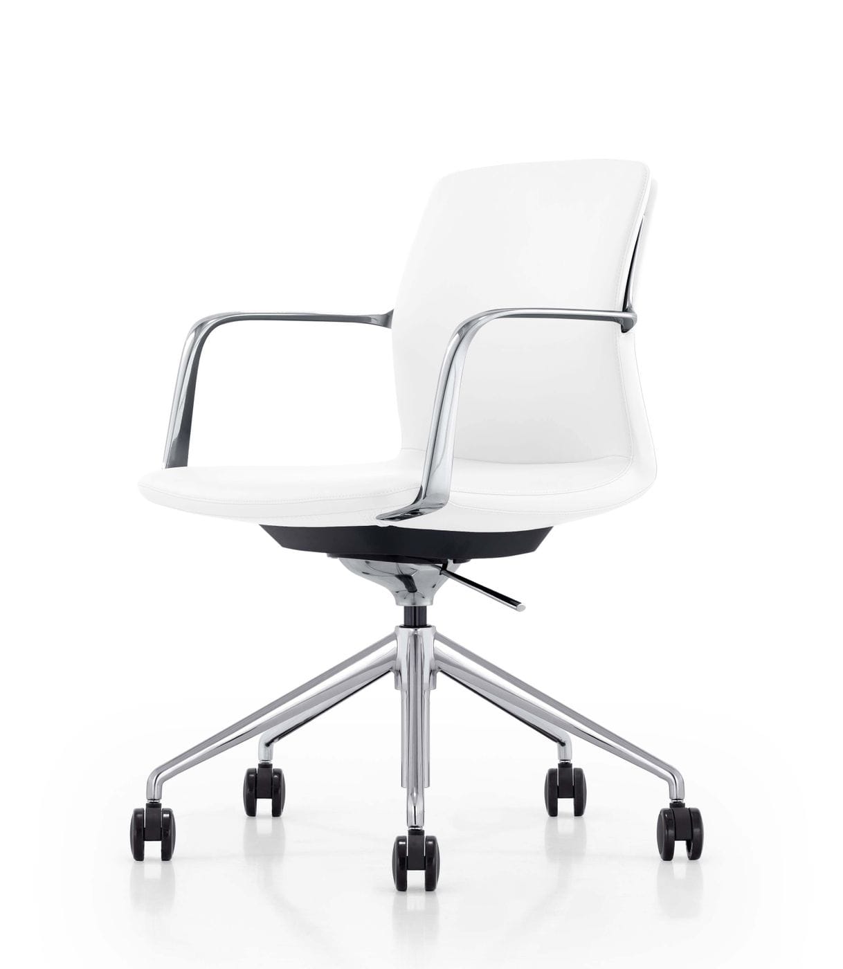 VIG Furniture Modrest Sundar White Mid Back Conference Office Chair