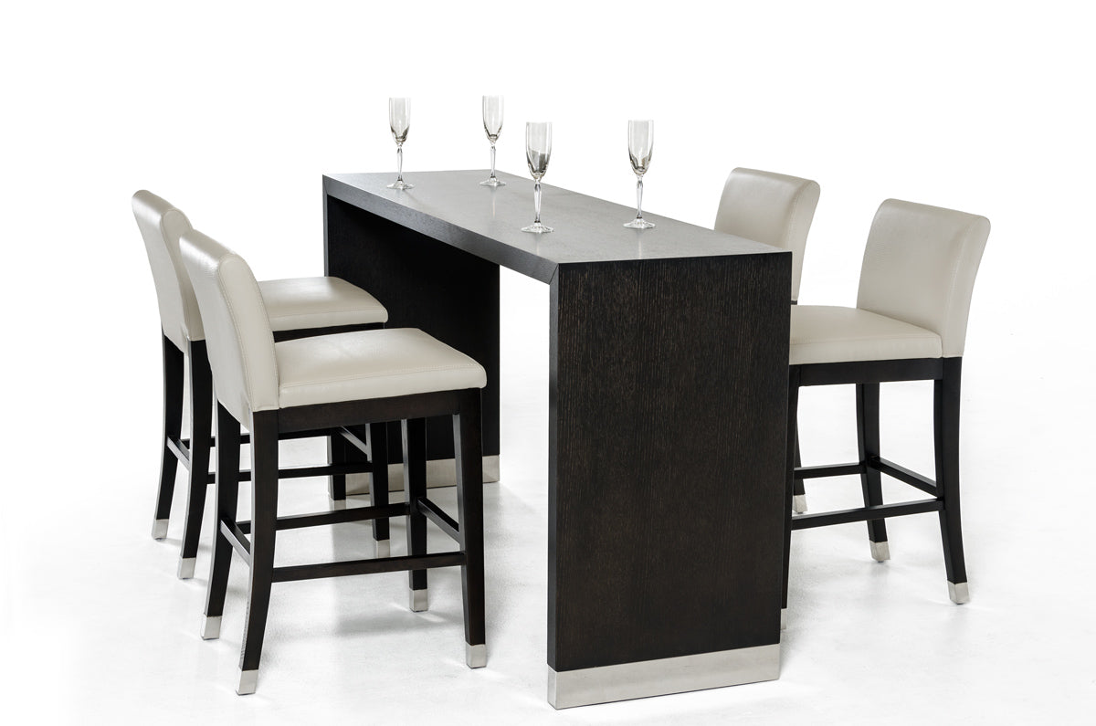 VIG Furniture Modrest Silas Wenge Wood Bar Table