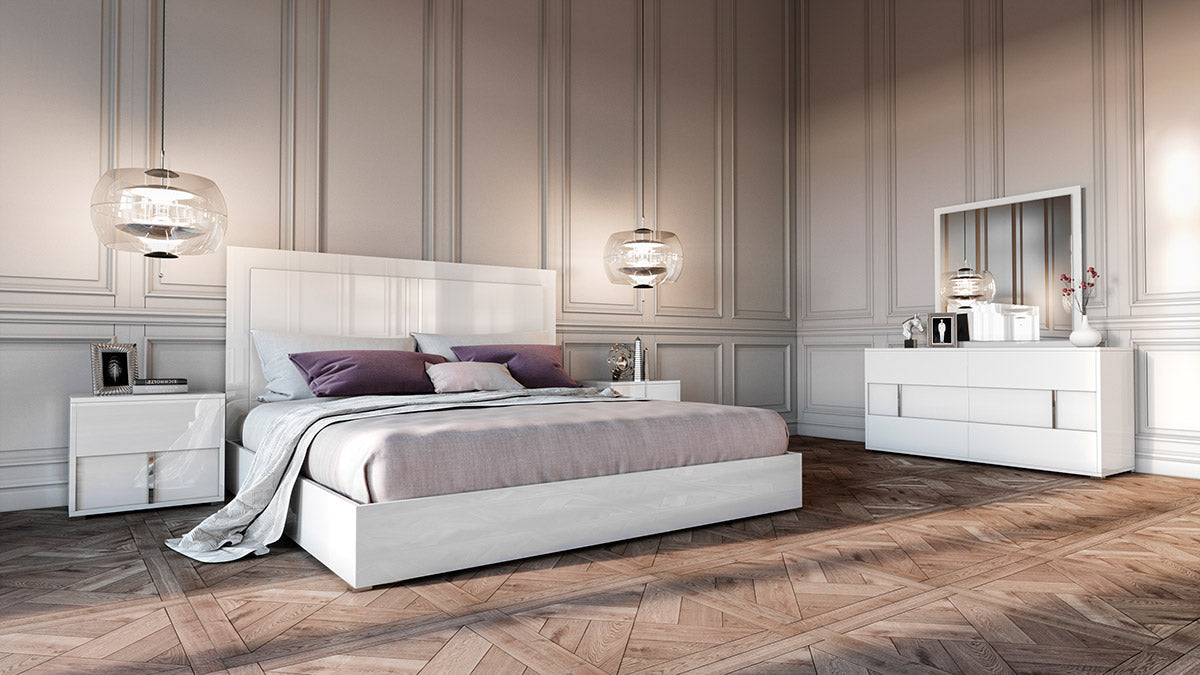 VIG Furniture Modrest Nicla Italian White Mirror