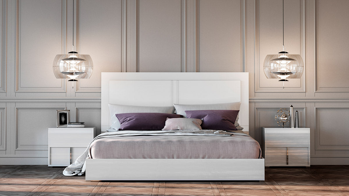 VIG Furniture Modrest Nicla Italian White Bed