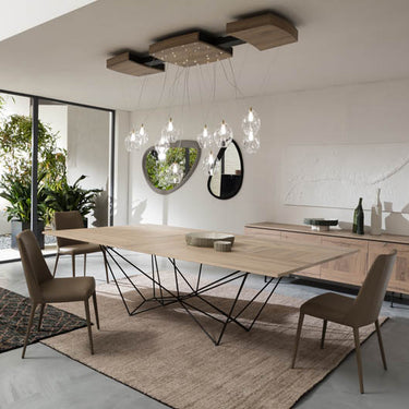 FIL8 Large Dining Table by Ozzio