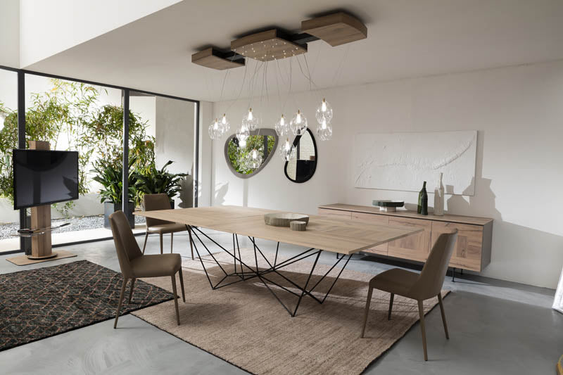 FIL8 Large Dining Table by Ozzio