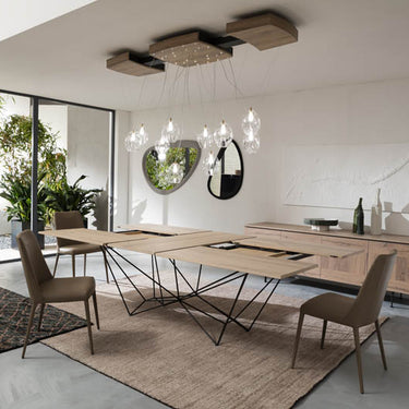 FIL8 Large Dining Table by Ozzio