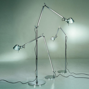 Tolomeo designer floor lamp with E26 socket and UL certification for safe and stylish lighting